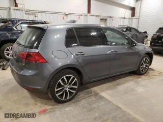 2016 Volkswagen Golf TSI SE with VIN 3VW217AU2GM043677, listed as a Copart auction lot 47950633 with 65,629 mi miles. Bid and sale history available at carsss.com. Image 3.