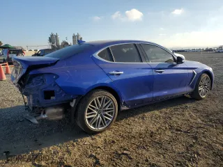 2020 Genesis G70 2.0T with VIN KMTG64LAXLU056650, listed as a Copart auction lot 79948164 with 26,726 mi miles and Salvage Title. Bid and sale history available at carsss.com. Image 3.