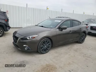 2014 Mazda 3 S Touring with VIN JM1BM1V31E1105847, listed as a Copart auction lot 50045925 with 121,538 mi miles and Salvage Title. Bid and sale history available at DreamBid. Image 1.