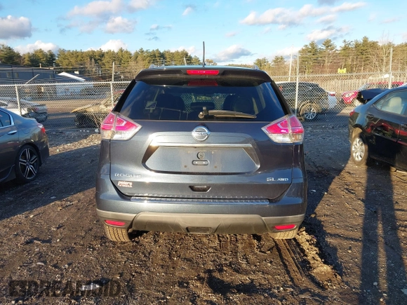 2016 Nissan Rogue SV with VIN KNMAT2MV6GP734169, listed as a IAAI auction lot 41112001 with 243,883 mi miles. Bid and sale history available at carsss.com. Image 17.