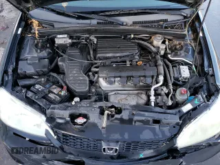 2005 Honda Civic EX with VIN 1HGEM21905L047023, listed as a Copart auction lot 43710225 with 176,419 mi miles and Salvage Title. Bid and sale history available at carsss.com. Image 11.