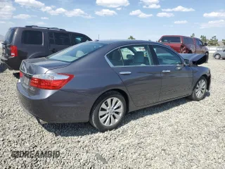2015 Honda Accord Touring with VIN 1HGCR3F93FA038031, listed as a Copart auction lot 59813275 with 71,899 mi miles and Salvage title. Bid and sale history available at DreamBid. Image 3.