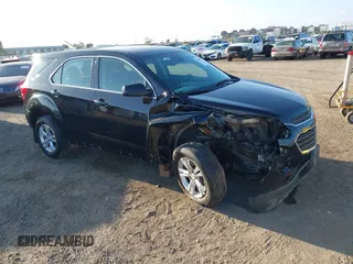 2017 Chevrolet Equinox LS z VIN 2GNALBEK1H1531068, wystawiony jako IAAI lot #40303035 z przebiegiem 112 858 mil mil oraz . Historia ofert i sprzedaży dostępna na DreamBid. Obrazek 1.
