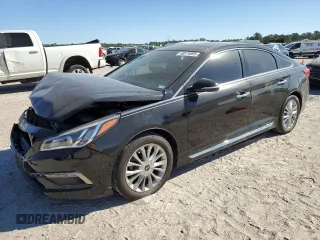 2015 Hyundai Sonata 2.4L Sport with VIN 5NPE34AF0FH043904, listed as a Copart auction lot 49874805 with 141,205 mi miles and Salvage Title. Bid and sale history available at carsss.com. Image 1.