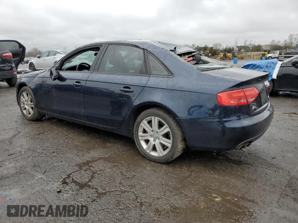 2011 Audi A4 2.0T Premium with VIN WAUBFAFL5BN003090, listed as a Copart auction lot 52716455 with 81,289 mi miles and Salvage Title. Bid and sale history available at carsss.com. Image 2.