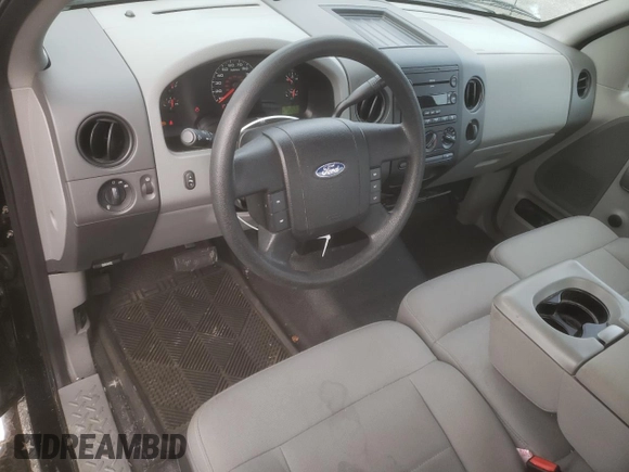 2006 Ford F-150 XL with VIN 1FTRF12W26NA76716, listed as a Copart auction lot 60450765 with 96,369 mi miles and Salvage title. Bid and sale history available at DreamBid. Image 8.