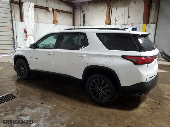 2022 Chevrolet Traverse RS with VIN 1GNEVJKW4NJ167128, listed as a Copart auction lot 49682625 with 51,857 mi miles and Salvage Title. Bid and sale history available at carsss.com. Image 2.