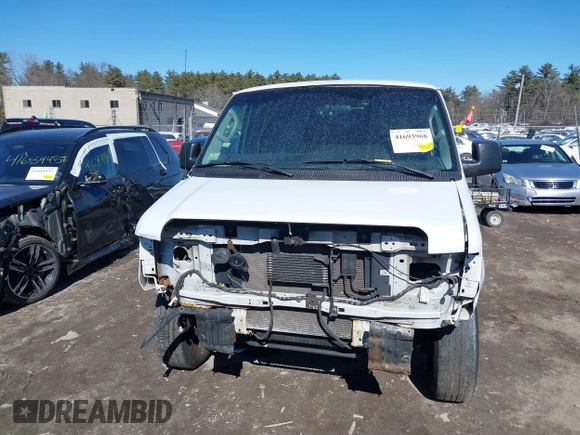 2010 Ford Econoline Cargo Commercial with VIN 1FTNE2EW7ADA24421, listed as a IAAI auction lot 41693968 with 128,836 mi miles and . Bid and sale history available at DreamBid. Image 12.
