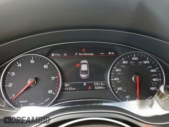 2016 Audi A6 Premium Plus z VIN WAUGFAFC1GN181673, wystawiony jako Copart lot #60291935 z przebiegiem 82 064 mil mil oraz Szkoda całkowita • Salvage title. Historia ofert i sprzedaży dostępna na DreamBid. Obrazek 9.