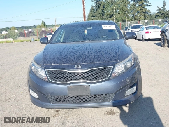 2015 Kia Optima EX with VIN 5XXGN4A77FG368704, listed as a IAAI auction lot 42174674 with 128,963 mi miles. Bid and sale history available at carsss.com. Image 12.