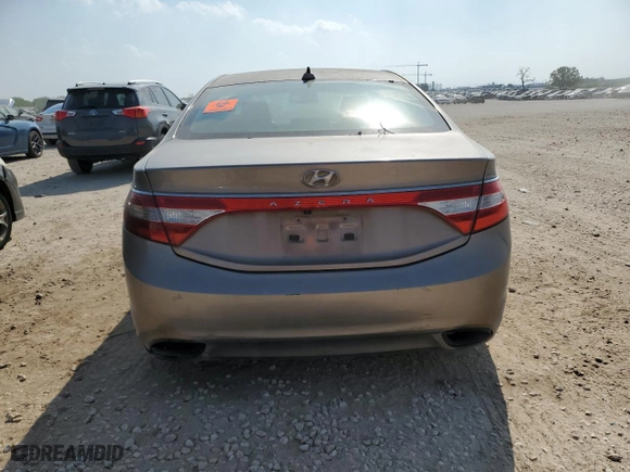 2013 Hyundai Azera with VIN KMHFG4JG4DA217863, listed as a Copart auction lot 53840575 with 0 mi miles and Clean Title. Bid and sale history available at carsss.com. Image 6.