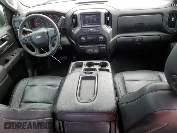 2020 Chevrolet Silverado 1500 Custom with VIN 1GCRWBEK4LZ367009, listed as a Copart auction lot 47017405 with 61,900 mi miles and Non Repairable. Bid and sale history available at carsss.com. Image 8.