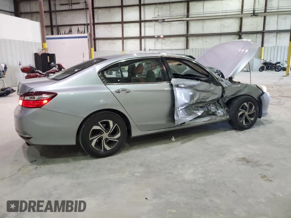 2017 Honda Accord LX with VIN 1HGCR2F33HA117966, listed as a Copart auction lot 84909564 with 131,744 mi miles and Non Repairable. Bid and sale history available at carsss.com. Image 3.