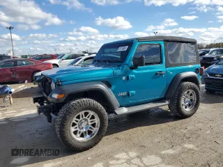 2020 Jeep Wrangler Sport S с VIN 1C4GJXAN0LW128822, выставлен на аукционе Copart как лот 81076834 с пробегом 44 242 миль миль и Списание • Salvage title. История ставок и продаж доступна на DreamBid. Изображение 1.