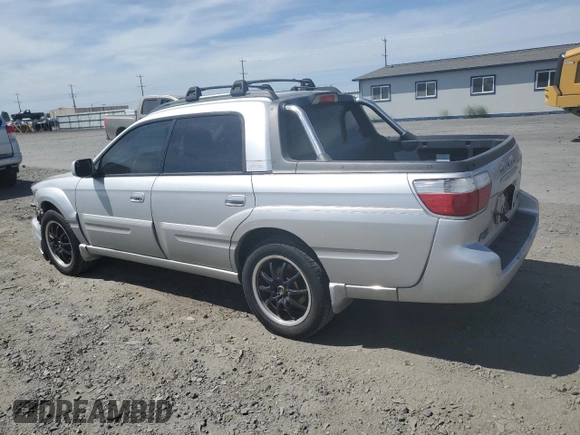 2004 Subaru Baja Turbo с VIN 4S4BT63C845101591, выставлен на аукционе Copart как лот 60572815 с пробегом 189 178 миль миль и Списание • Salvage title. История ставок и продаж доступна на DreamBid. Изображение 2.