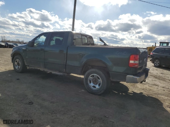 2008 Ford F-150 XLT with VIN 1FTPW14V68KD62200, listed as a Copart auction lot 51900495 with 201,601 mi miles and Salvage Title. Bid and sale history available at carsss.com. Image 2.