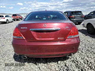 2006 Acura RL with VIN JH4KB16546C000035, listed as a Copart auction lot 57074865 with 206,692 mi miles and Salvage title. Bid and sale history available at DreamBid. Image 6.