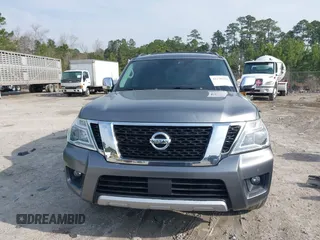 2018 Nissan Armada Platinum with VIN JN8AY2NF7J9331679, listed as a IAAI auction lot 41270116 with 115,433 mi miles. Bid and sale history available at carsss.com. Image 13.
