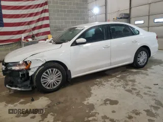 2014 Volkswagen Passat Wolfsburg Ed with VIN 1VWAS7A36EC119612, listed as a Copart auction lot 45279785 with 180,870 mi miles and Salvage Title. Bid and sale history available at carsss.com. Image 1.