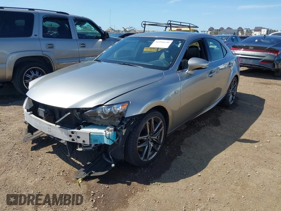 2016 Lexus IS 350 with VIN JTHBE1D20G5026749, listed as a IAAI auction lot 41990150 with 89,946 mi miles and . Bid and sale history available at DreamBid. Image 2.