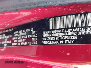 2016 FIAT 500X Easy z VIN ZFBCFYBT0GP363307, wystawiony jako IAAI lot #42358775 z przebiegiem 103 635 mil mil oraz . Historia ofert i sprzedaży dostępna na DreamBid. Obrazek 9.