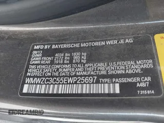 2014 MINI Countryman S with VIN WMWZC3C55EWP25697, listed as a IAAI auction lot 41797132 with Not Provided miles and . Bid and sale history available at DreamBid. Image 9.