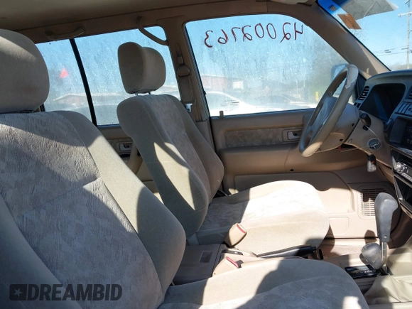 2000 Isuzu Trooper S with VIN JACDJ58X7Y7J06010, listed as a IAAI auction lot 42002763 with 165,285 mi miles and . Bid and sale history available at DreamBid. Image 5.
