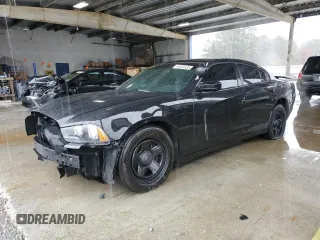 2013 Dodge Charger Police z VIN 2C3CDXAT7DH719688, wystawiony jako Copart lot #44005535 z przebiegiem 74 266 mil mil oraz Szkoda całkowita • Salvage title. Historia ofert i sprzedaży dostępna na DreamBid. Obrazek 1.