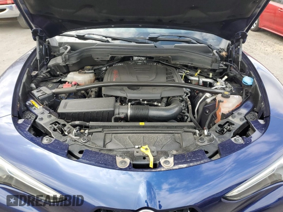 2020 Alfa Romeo Stelvio Ti z VIN ZASPAKBN8L7C76865, wystawiony jako Copart lot #49966655 z przebiegiem 26 531 mil mil oraz Szkody całkowita. Historia ofert i sprzedaży dostępna na DreamBid. Obrazek 12.