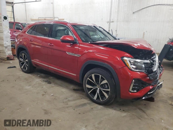 2024 Volkswagen Atlas SEL Premium R-Line z VIN 1V2FE2CA4RC250444, wystawiony jako Copart lot #54139285 z przebiegiem 6 166 mil mil oraz Szkoda całkowita • Salvage title. Historia ofert i sprzedaży dostępna na DreamBid. Obrazek 4.