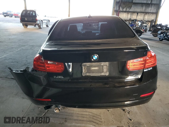 2015 BMW 3 Series 320i with VIN WBA3B1C56FK138849, listed as a Copart auction lot 83576804 with 54,115 mi miles and Salvage Title. Bid and sale history available at carsss.com. Image 6.