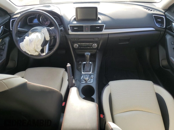 2016 Mazda 3 S Grand Touring z VIN JM1BM1N36G1342594, wystawiony jako Copart lot #57041185 z przebiegiem Nie podano mil oraz Szkoda całkowita • Salvage title. Historia ofert i sprzedaży dostępna na DreamBid. Obrazek 8.