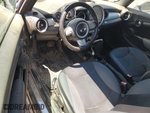 2010 MINI Convertible with VIN WMWMR3C5XATU98379, listed as a Copart auction lot 56360255 with 108,414 mi miles and Clean Title. Bid and sale history available at DreamBid. Image 8.