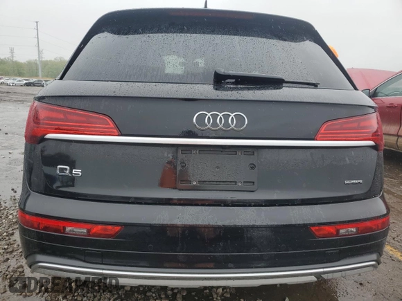 2021 Audi Q5 Premium z VIN WA1AAAFY8M2089521, wystawiony jako Copart lot #56720575 z przebiegiem 40 880 mil mil oraz Czysty tytuł • Clean title. Historia ofert i sprzedaży dostępna na DreamBid. Obrazek 6.