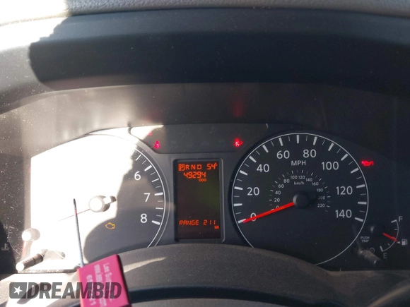 2016 Nissan NV SV with VIN 1N6BF0KM8GN807156, listed as a IAAI auction lot 41734371 with 49,294 mi miles. Bid and sale history available at carsss.com. Image 7.