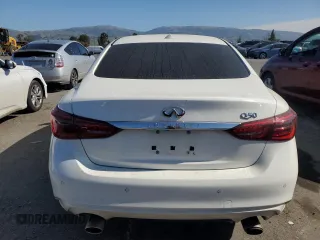 2021 Infiniti Q50 3.0t LUXE with VIN JN1EV7BP3MM701546, listed as a Copart auction lot 46656405 with 41,267 mi miles and Salvage Title. Bid and sale history available at carsss.com. Image 6.