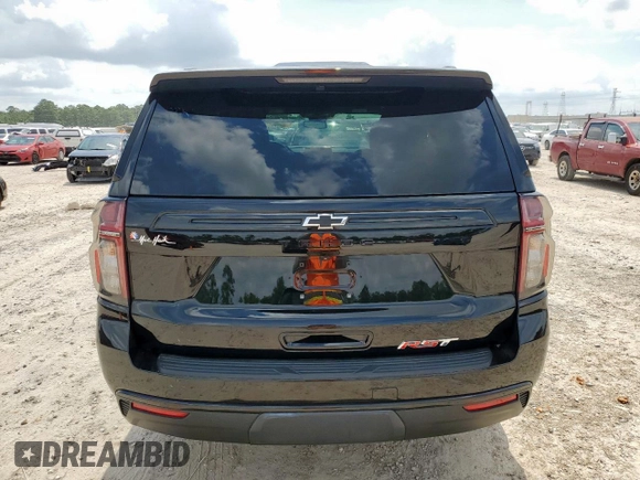 2023 Chevrolet Tahoe RST с VIN 1GNSCRKD5PR442970, выставлен на аукционе Copart как лот 59671735 с пробегом 13 975 миль миль и Списание • Salvage title. История ставок и продаж доступна на DreamBid. Изображение 6.