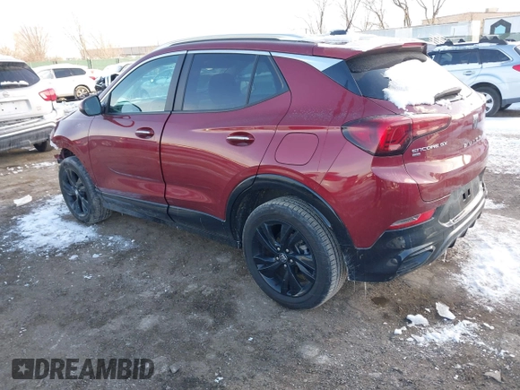 2024 Buick Encore GX Sport Touring z VIN KL4AMESL0RB002758, wystawiony jako IAAI lot #41405974 z przebiegiem 19 558 mil mil oraz . Historia ofert i sprzedaży dostępna na DreamBid. Obrazek 3.