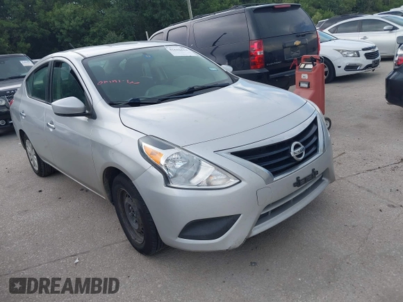 2017 Nissan Versa SV with VIN 3N1CN7AP3HL815183, listed as a IAAI auction lot 42602614 with Not provided miles and . Bid and sale history available at DreamBid. Image 1.