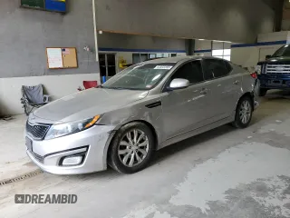2014 Kia Optima EX z VIN 5XXGN4A76EG266261, wystawiony jako Copart lot #53032255 z przebiegiem 217 602 mil mil oraz Szkoda całkowita • Salvage title. Historia ofert i sprzedaży dostępna na DreamBid. Obrazek 1.