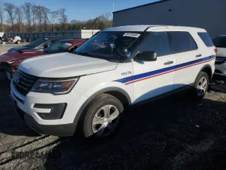 2019 Ford Police Interceptor Utility z VIN 1FM5K8AR2KGA31039, wystawiony jako Copart lot #50120465 z przebiegiem 73 554 mil mil oraz Szkody całkowita. Historia ofert i sprzedaży dostępna na DreamBid. Obrazek 1.
