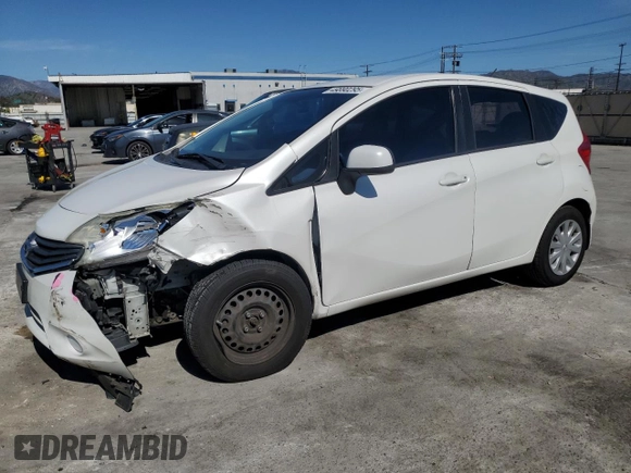 2014 Nissan Note SV with VIN 3N1CE2CP6EL434021, listed as a Copart auction lot 49890295 with 147,419 mi miles and Salvage Title. Bid and sale history available at DreamBid. Image 1.