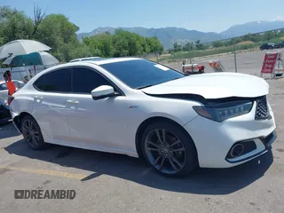 2018 Acura TLX w/A-SPEC Pkg with VIN 19UUB3F69JA001721, listed as a IAAI auction lot 42126994 with 100,020 mi miles and . Bid and sale history available at DreamBid. Image 14.