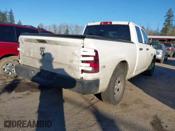 2014 Ram 1500 Tradesman with VIN 1C6RR6FGXES424342, listed as a IAAI auction lot 41393199 with 224,891 mi miles and . Bid and sale history available at DreamBid. Image 4.