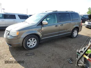 2010 Chrysler Town & Country Touring z VIN 2A4RR5D15AR423218, wystawiony jako Copart lot #59678675 z przebiegiem 208 260 mil mil oraz Szkoda całkowita • Salvage title. Historia ofert i sprzedaży dostępna na DreamBid. Obrazek 1.