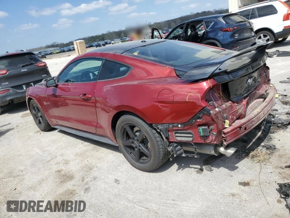 2015 Ford Mustang EcoBoost with VIN 1FA6P8TH9F5322546, listed as a Copart auction lot 52772335 with 87,356 mi miles and Salvage Title. Bid and sale history available at carsss.com. Image 2.