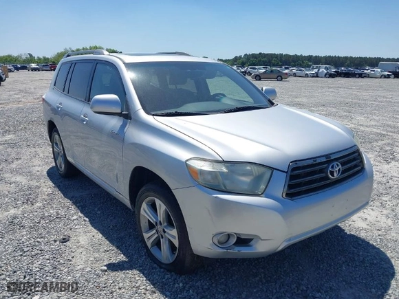 2008 Toyota Highlander Sport with VIN JTEDS43A782035038, listed as a IAAI auction lot 42038615 with 278,109 mi miles. Bid and sale history available at carsss.com. Image 1.