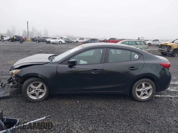 2015 Mazda 3 i SV with VIN JM1BM1T73F1243820, listed as a IAAI auction lot 41167112 with 126,063 mi miles. Bid and sale history available at carsss.com. Image 15.