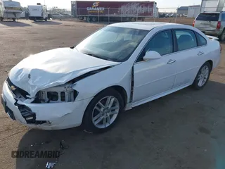 2012 Chevrolet Impala LTZ with VIN 2G1WC5E34C1115008, listed as a IAAI auction lot 41847459 with 194,521 mi miles and . Bid and sale history available at DreamBid. Image 2.