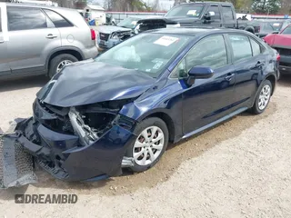 2020 Toyota Corolla LE with VIN JTDEPRAEXLJ023333, listed as a IAAI auction lot 41663261 with 81,137 mi miles. Bid and sale history available at carsss.com. Image 17.